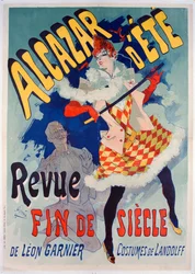 Cartaz do d&39;Ete de Alacazar, 1890